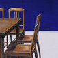 Tisch und Stühle, 60 x 89